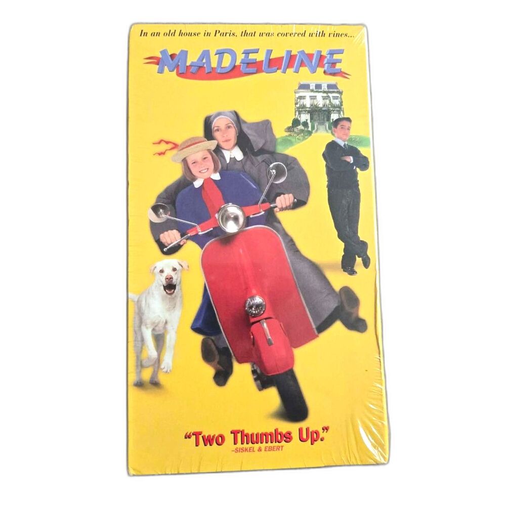 Madeline VHS 1998 Columbia TriStar Family Collection (SEALED)